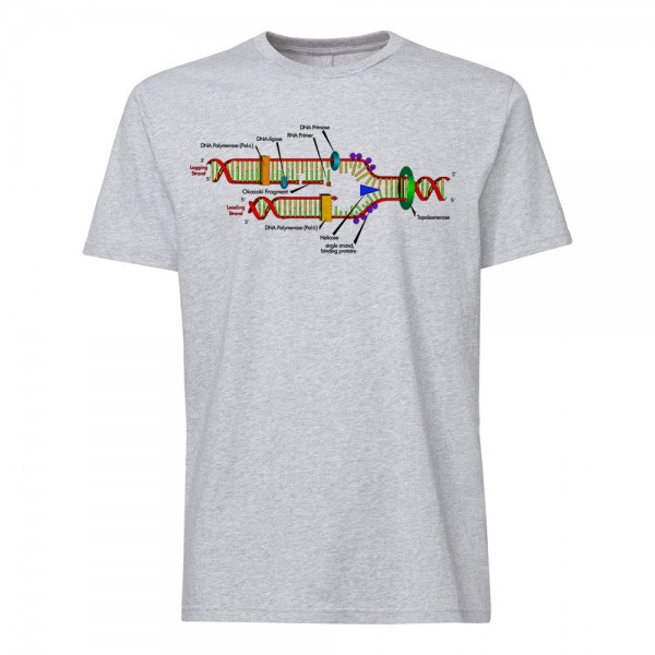 تی شرت  طرح DNA Replication 