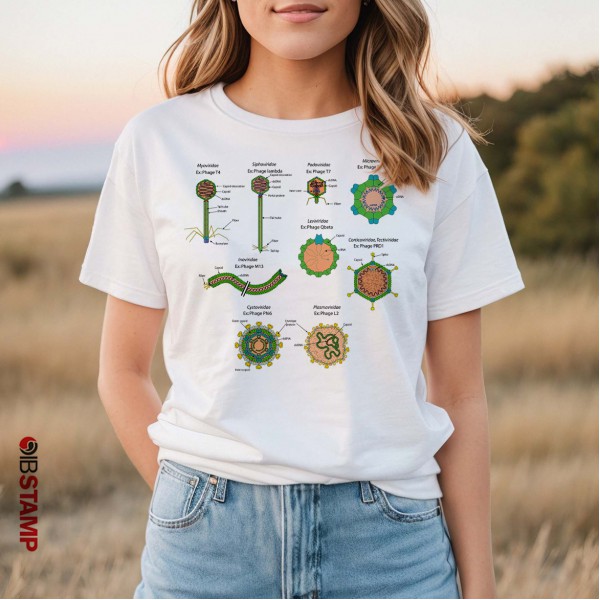 تی شرت میکروبیولوژی کد 241