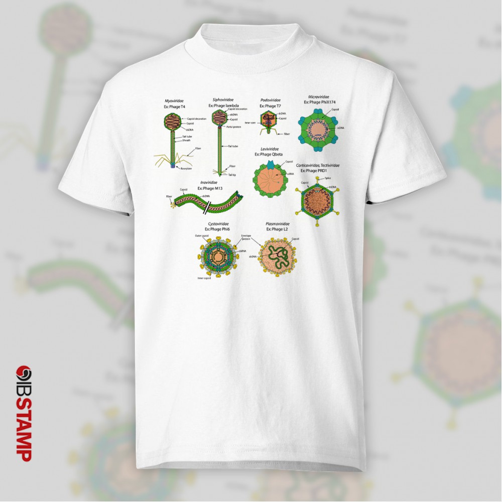 تی شرت میکروبیولوژی کد 241