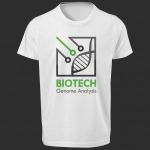 تی شرت طرح Biotech, Genome Analysis