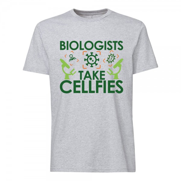تی شرت طرح Biologists Take Cellfies