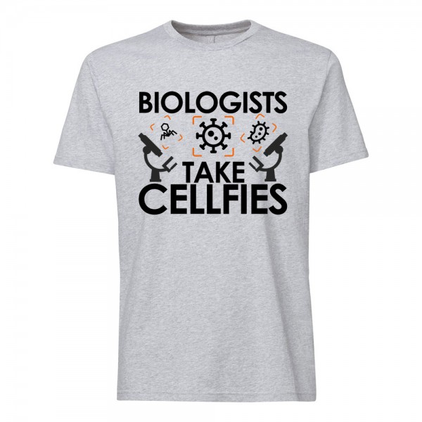 تی شرت طرح Biologists Take Cellfies 