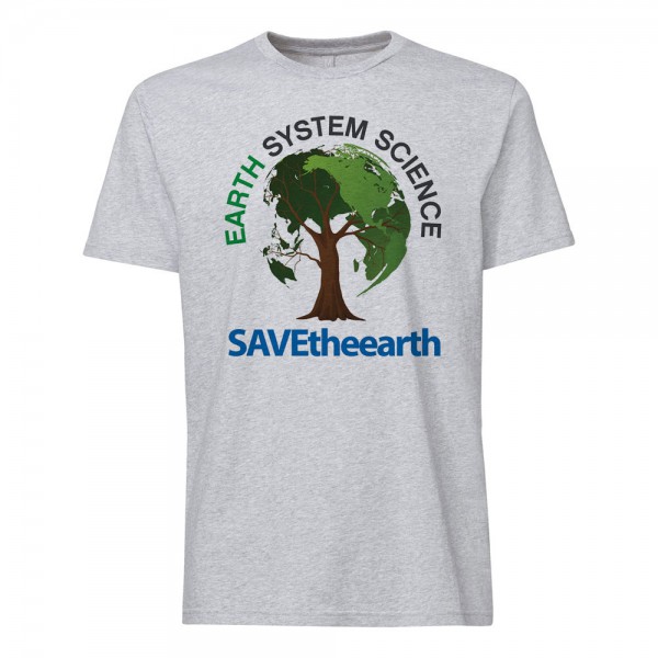 تی شرت طرح Earth System Science 