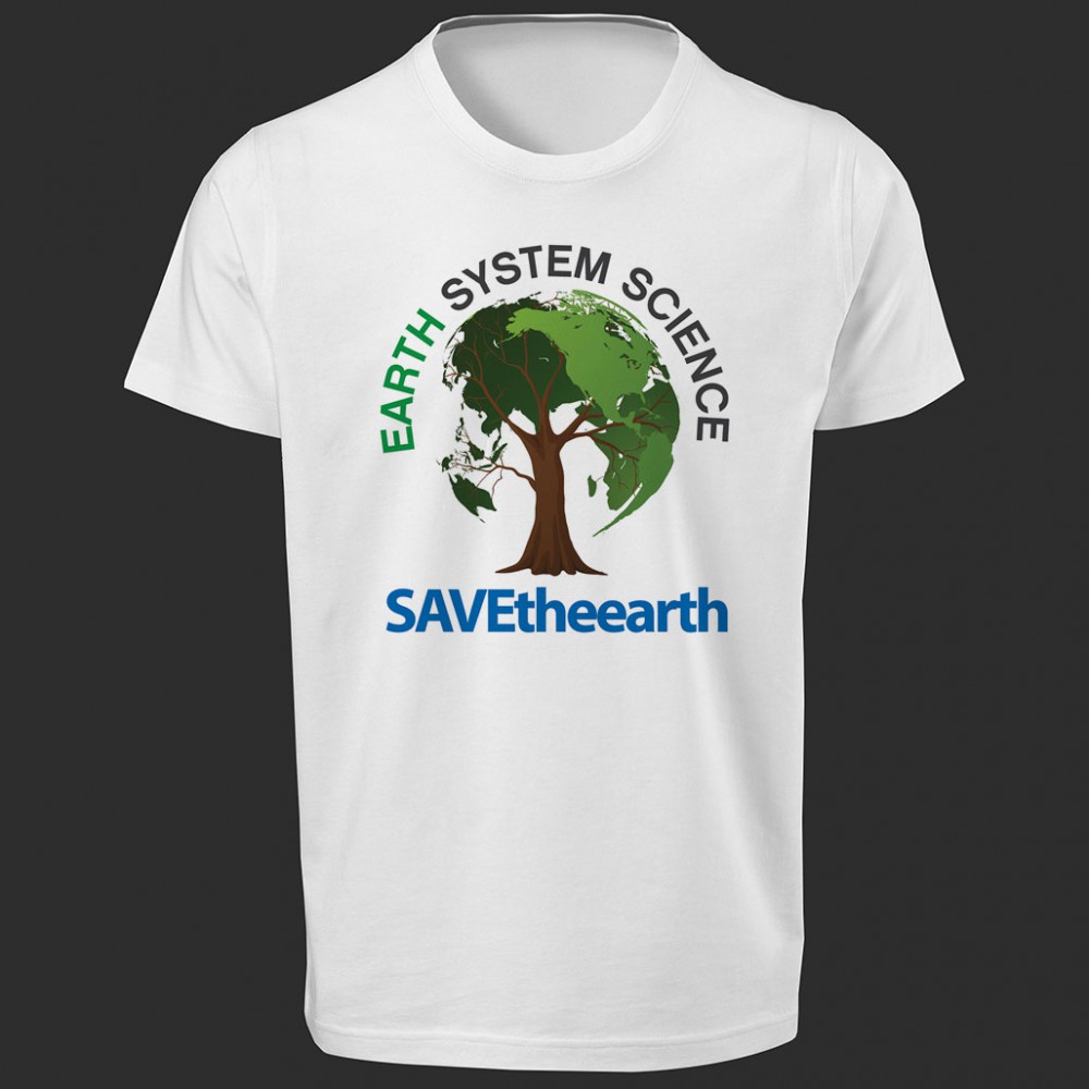 تی شرت طرح Earth System Science