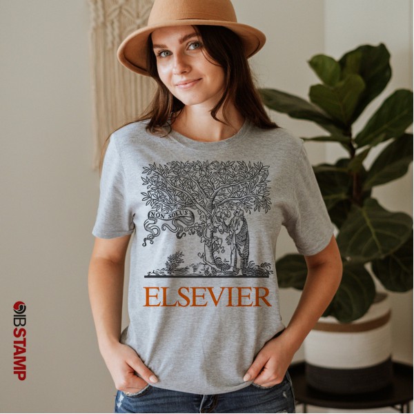 تی شرت طرح Elsevier کد 293 
