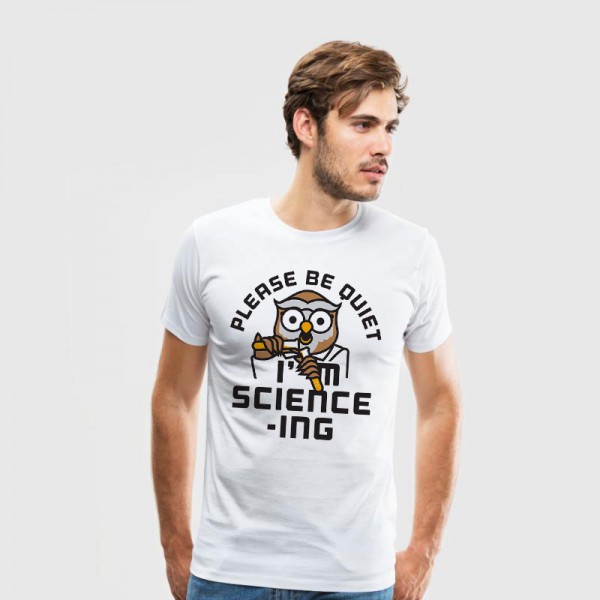 تی شرت طرح I'm Science-ing 