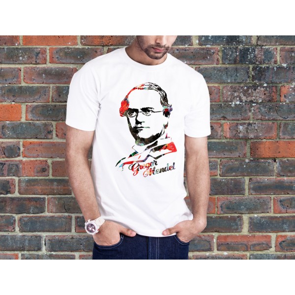 تی شرت  طرح Gregor Mendel