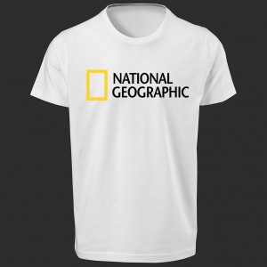 تی شرت  طرح National Geographic 