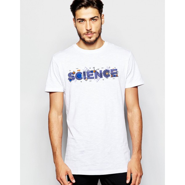 تی شرت  طرح Science -1