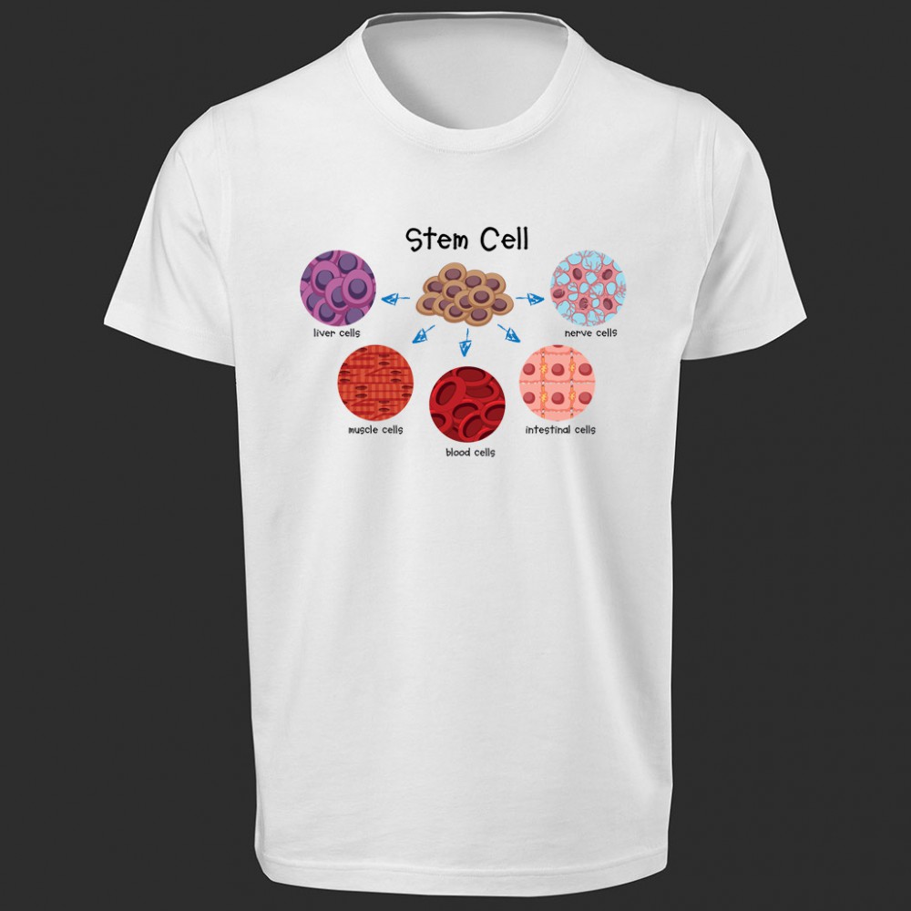 تی شرت  طرح Stem Cell