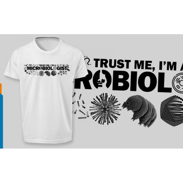 تی شرت طرح Trust me, I'm a Microbiologist -1