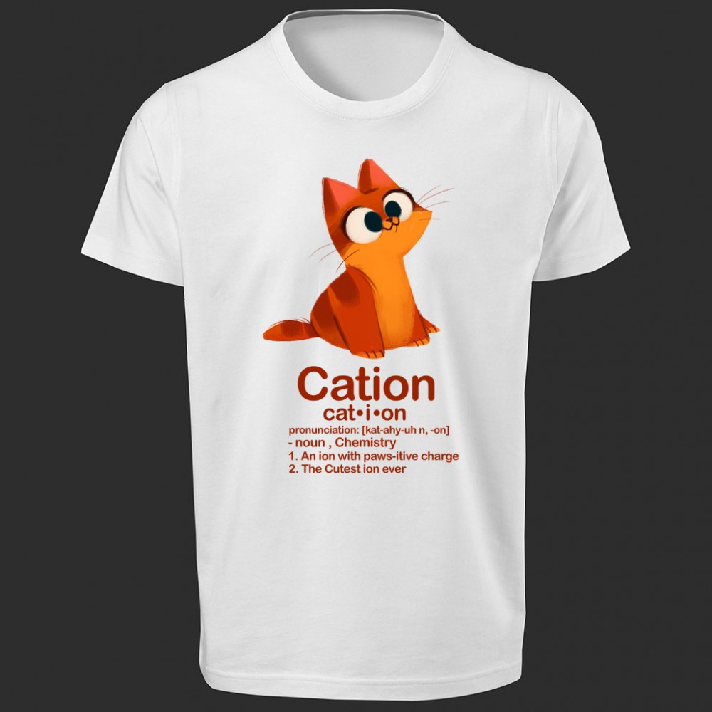 تی شرت طرح Cation