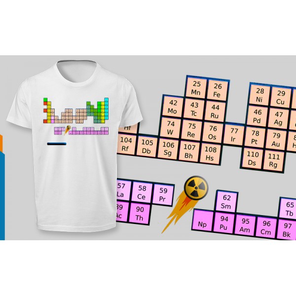 تی شرت طرح Chemistry Game