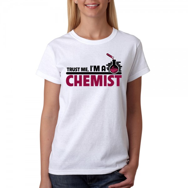 تی شرت  طرح Trust me, I'm a Chemist