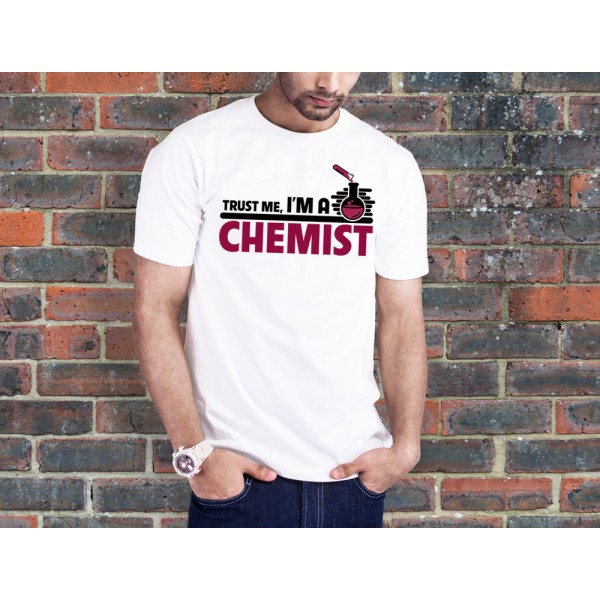 تی شرت  طرح Trust me, I'm a Chemist