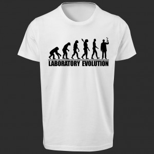 تی شرت طرح Laboratory Evolution