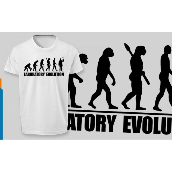 تی شرت طرح Laboratory Evolution