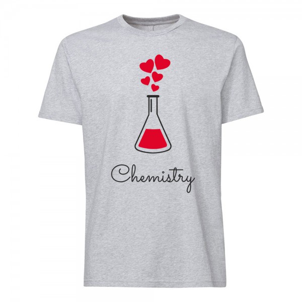 تی شرت  طرح Love Chemistry -1 