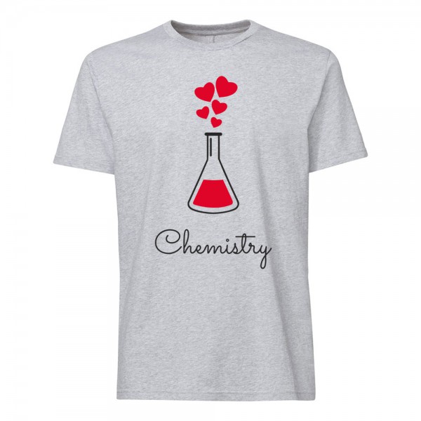 تی شرت  طرح Love Chemistry -1