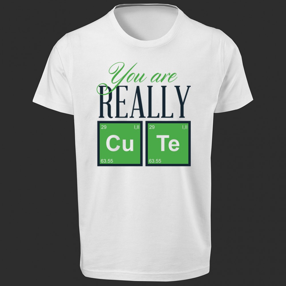 تی شرت  طرح You are CuTe