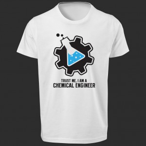 تی شرت  طرح مهندس شیمی -1