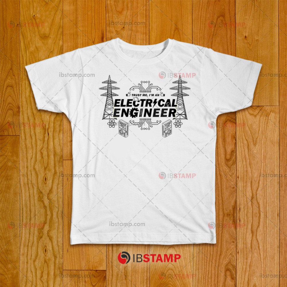 تی شرت طرح مهندسی برق
