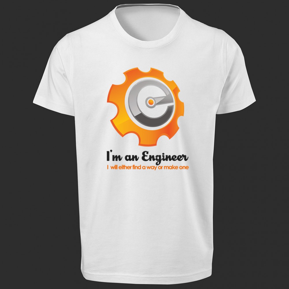 تی شرت  طرح مهندس