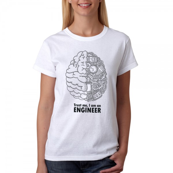 تی شرت  طرح Mechanical Brain