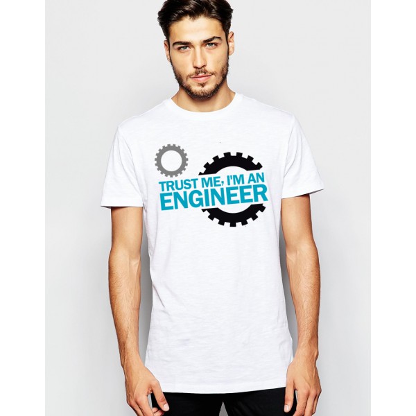 تی شرت  طرح Trust me, I am an Engineer -2