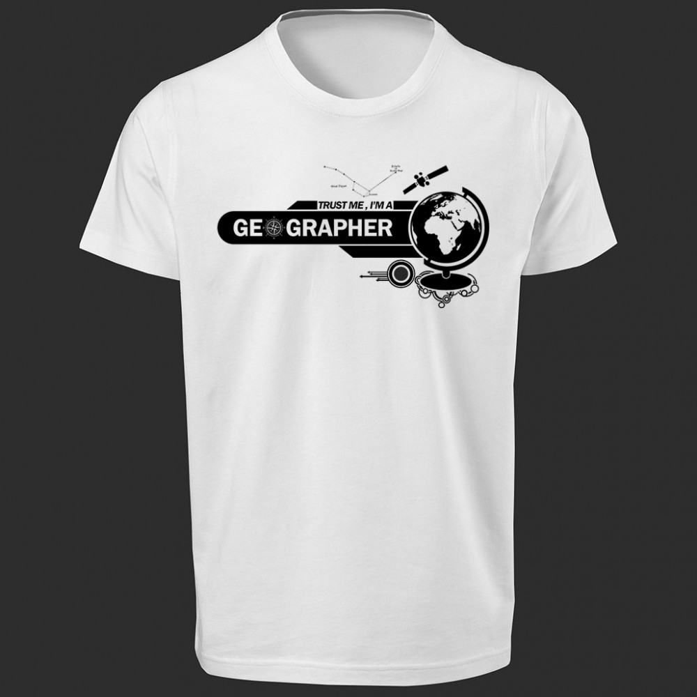 تی شرت طرح Trust me, I'm a Geograpgher