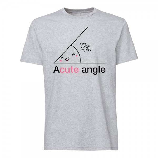 تی شرت طرح Acute Angle