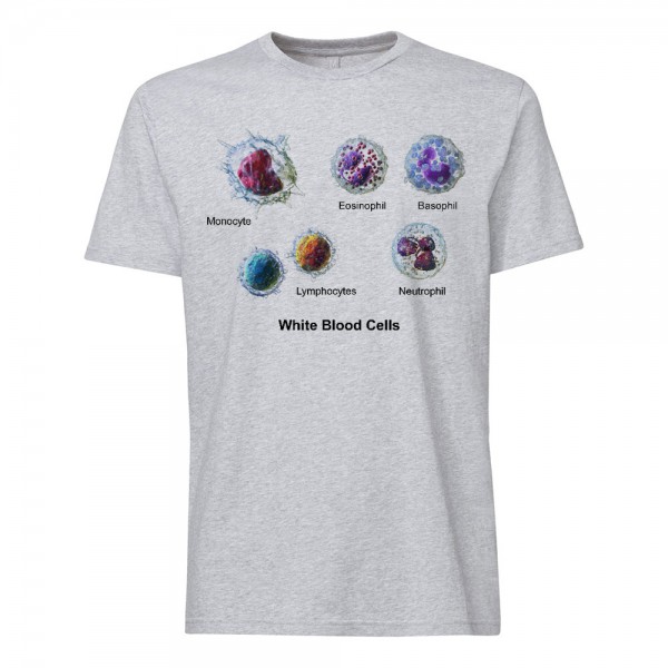 تی شرت  طرح White Blood Cells 