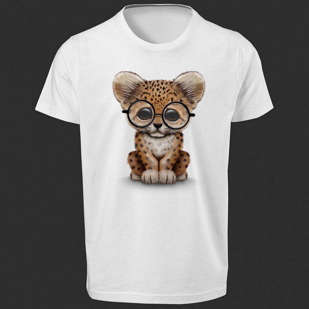 تی شرت طرح Cute Baby Cheetah