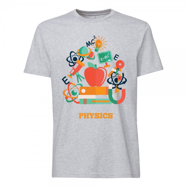 تی شرت  طرح Physics Elements 