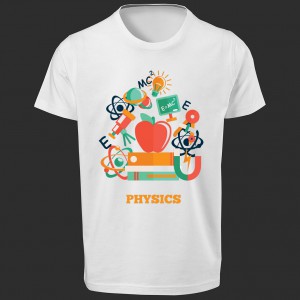 تی شرت  طرح Physics Elements