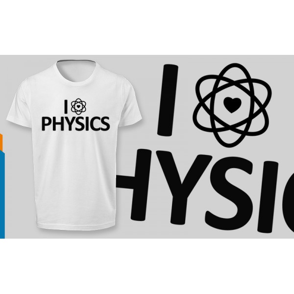 تی شرت  طرح عاشق فیزیک
