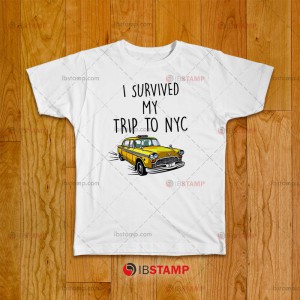 تی شرت طرح I Survived My Trip to NYC
