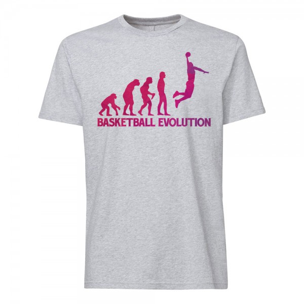 تی شرت طرح Basketball Evolution 