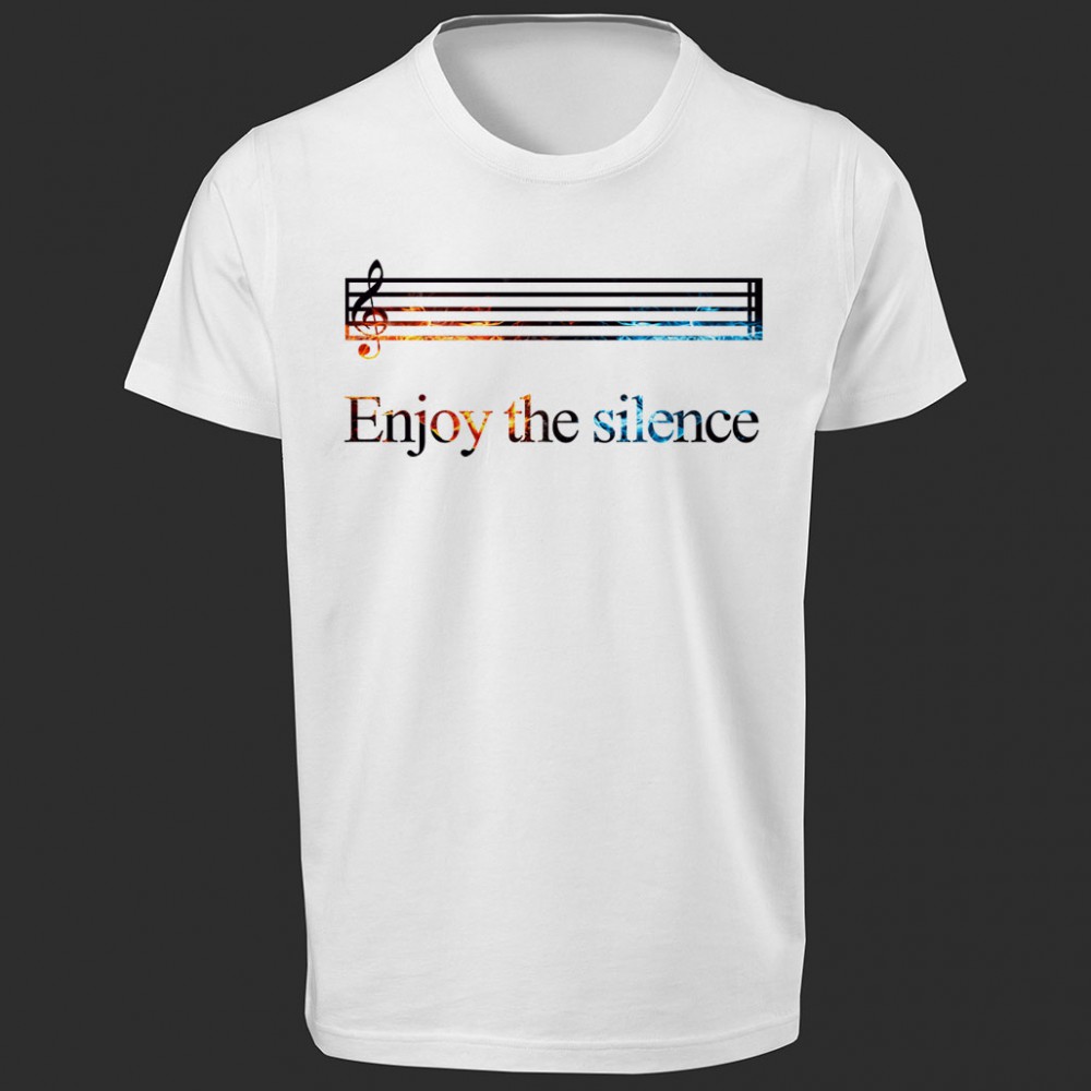 تی شرت  طرح Enjoy The Silence