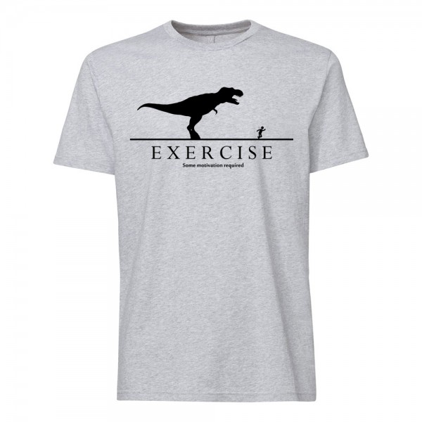 تی شرت  طرح Exersice, Some motivation required  