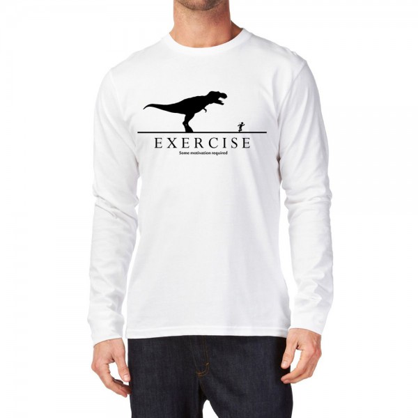 تی شرت  طرح Exersice, Some motivation required 
