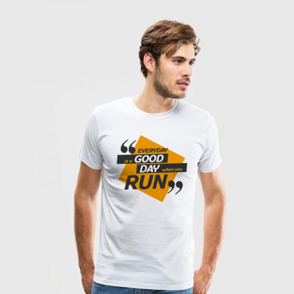 تی شرت طرح Run -1 