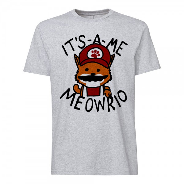 تی شرت طرح It's-a-me Meowrio  