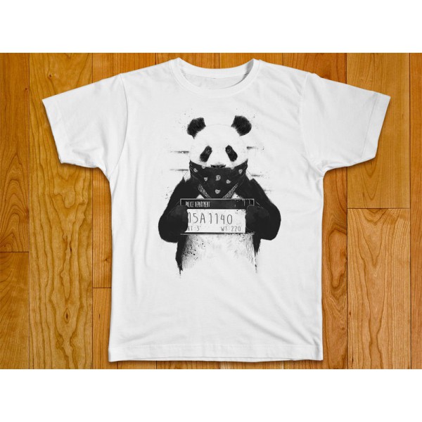 تی شرت طرح Panda Bad