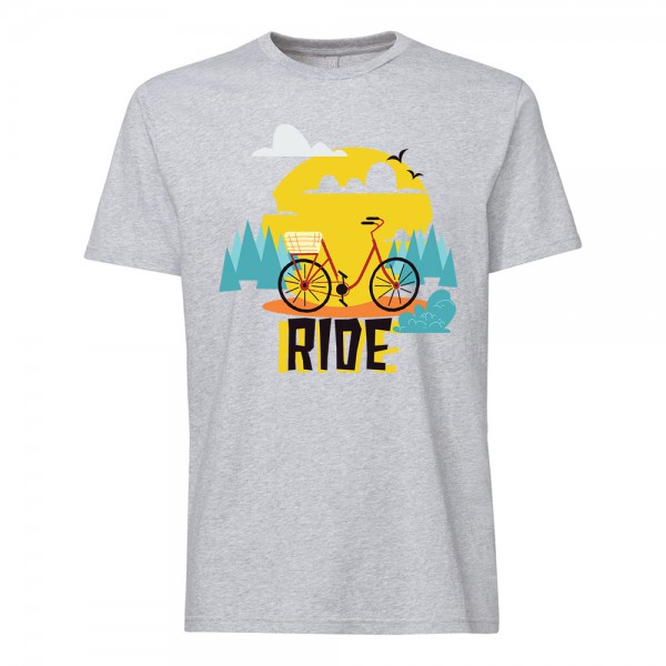 تی شرت  طرح Ride