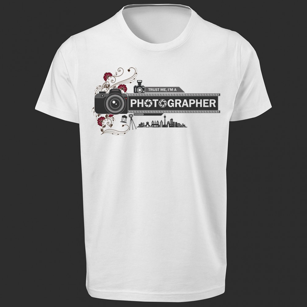 تی شرت طرح Trust me, I'm a Photographer -2