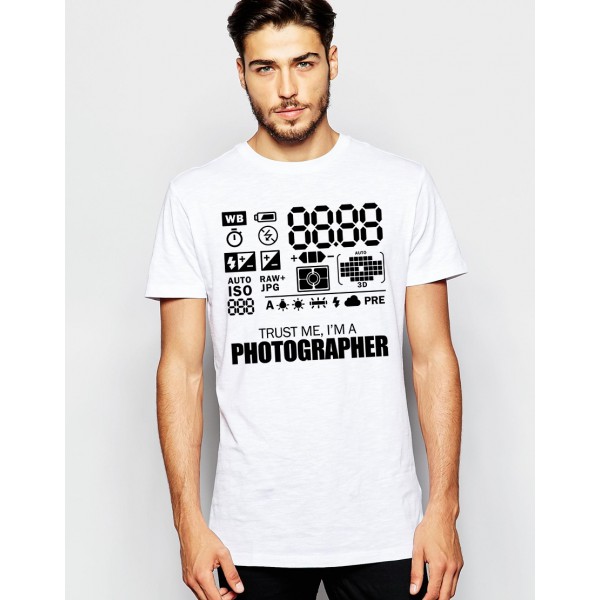 تی شرت طرح Trust me, I'm a Photographer -1