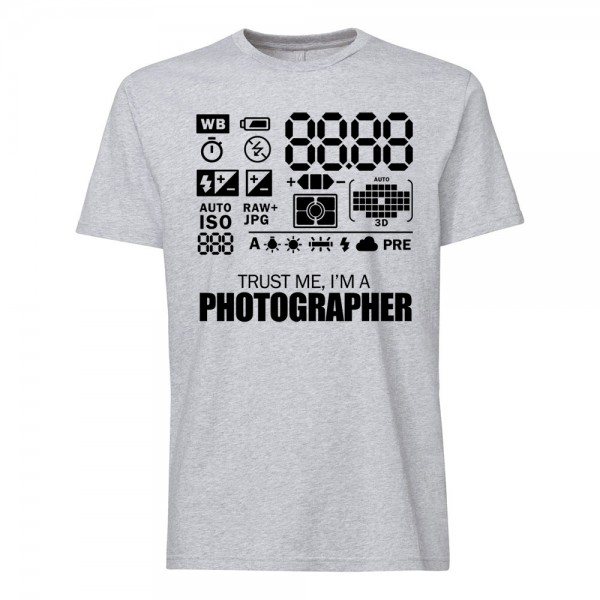 تی شرت طرح Trust me, I'm a Photographer -1 