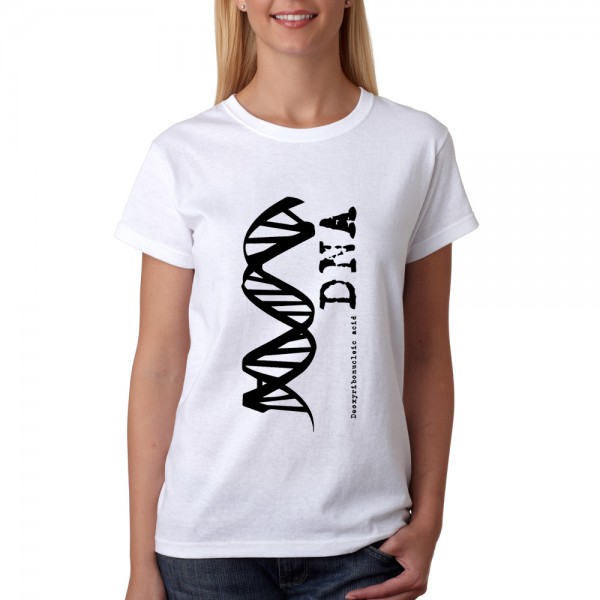 تی شرت طرح DNA