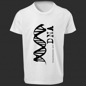 تی شرت طرح DNA